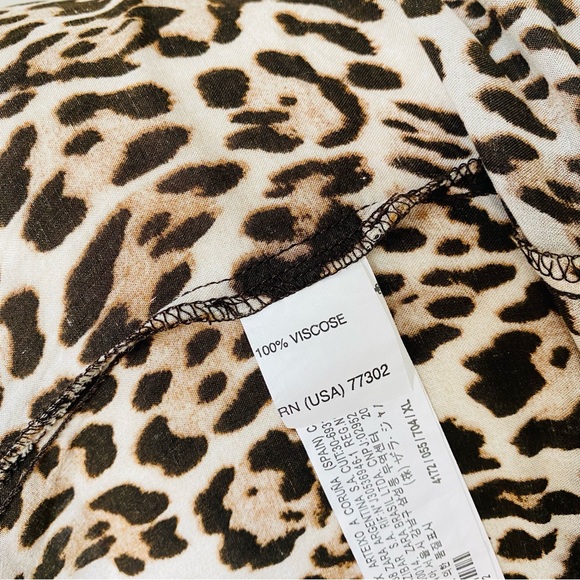 Leopard Print Button Down - Picture 7 of 11